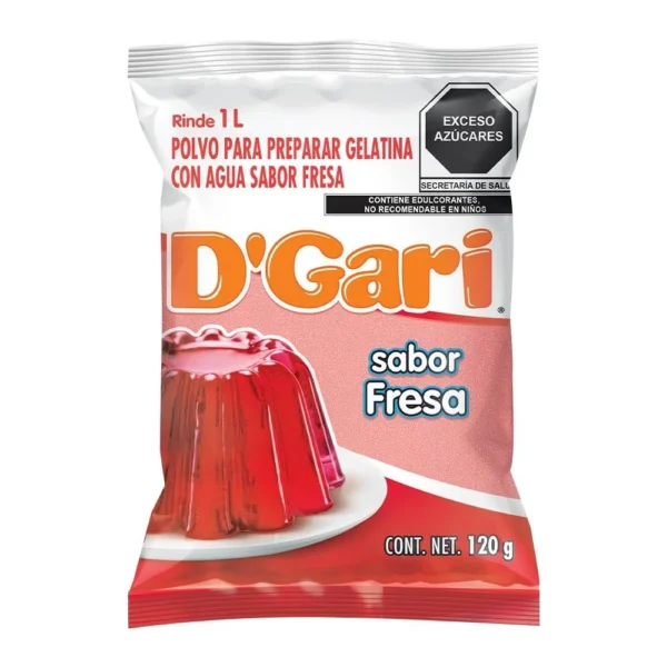 D GARI AGUA FRESA 120 GR