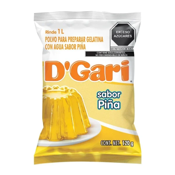 D GARI AGUA PIÑA 120 GR