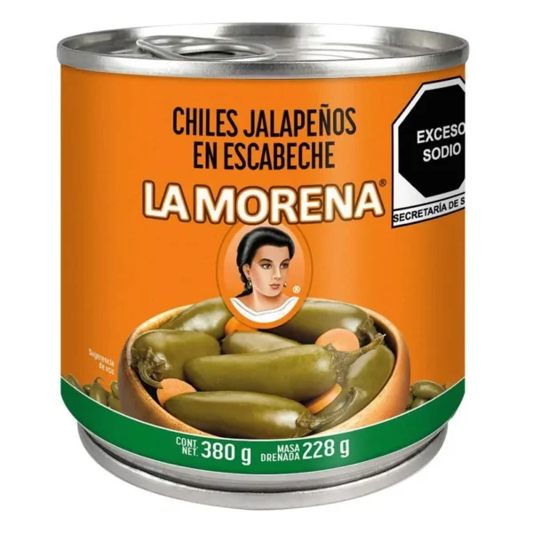 CHI LA MORENA JALAPEÑOS 380 GR