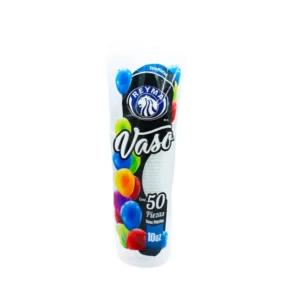 DCH REYMA VASO PLASTICO #10 50 PZ