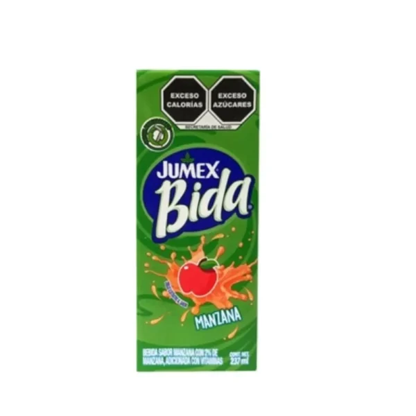 JUG JUMEX BIDA MANZANA 237  ML