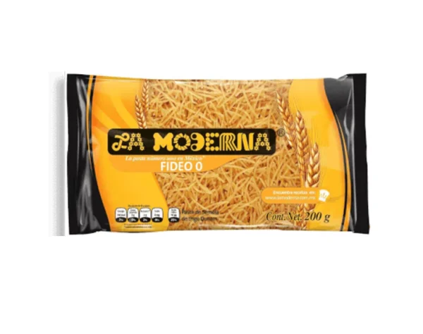 PASTA LA MODERNA FIDEO #2 200 GR