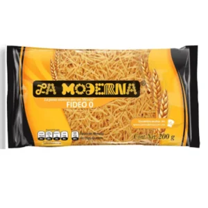 PASTA LA MODERNA FIDEO #0 200 GR