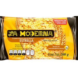PASTA LA MODERNA ESTRELLA  200 GR