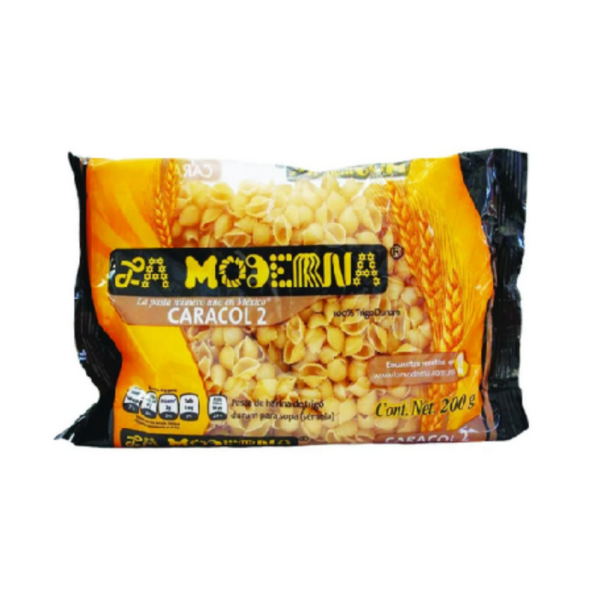 PASTA LA MODERNA CARACOL #2 200 GR