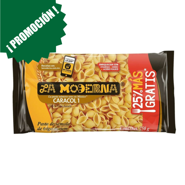 PASTA LA MODERNA FIDEO #2 200 GR + 10% GRATIS