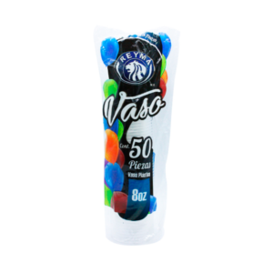 DCH REYMA VASO PLASTICO #8 50 PZ