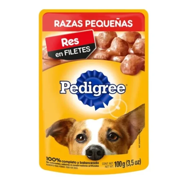 APM PEDIGREE RAZAS PEQUEÑAS RES 100 GR