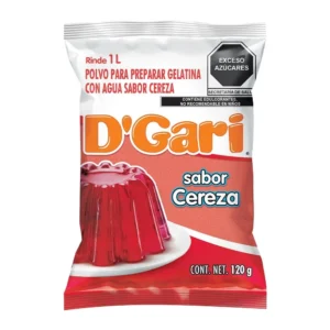 D GARI AGUA CEREZA 120 GR