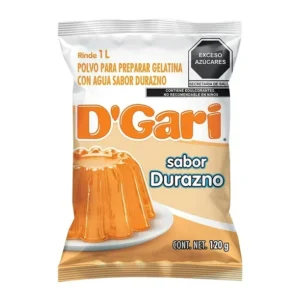 D GARI AGUA DURAZNO 120 GR
