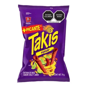 BOT BARCEL TAKIS FUEGO 70 GR