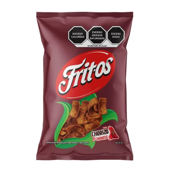 BOT FRITOS CHORIZO Y CHIPOTLE 57 GR