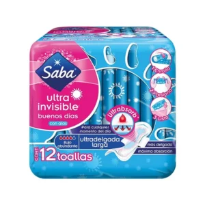 TF SABA ULTRA INVISIBLE LARGA CON ALAS 12 PZ