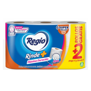 HIG REGIO RINDE + 375 HOJAS 4 ROLLOS + 2