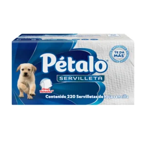 SERVILLETA PETALO BLANCA 220 HOJAS