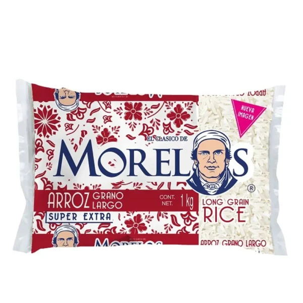 ARROZ MORELOS GRANO LARGO 1 KG