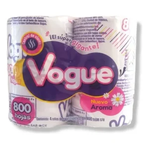 HIG VOGUE SUPER GIGANTE 800 HOJAS 4  ROLLOS