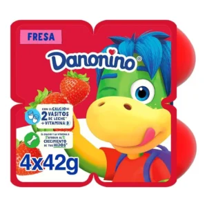YOG DANONINO BATIDO FRESA 42 GR